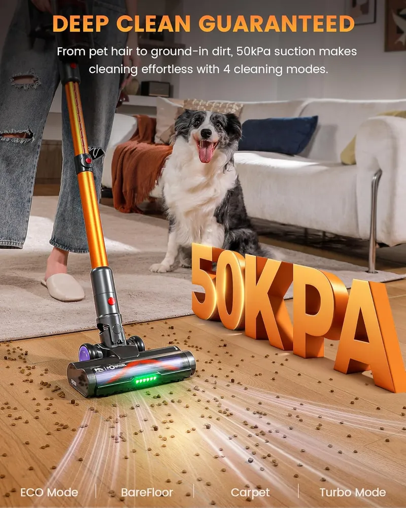 AlloyMove Self-Standing Cordless Vacuum for Home
